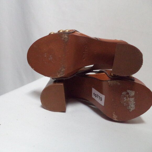 s-l400.jpg Chloe Tan Leather Heels